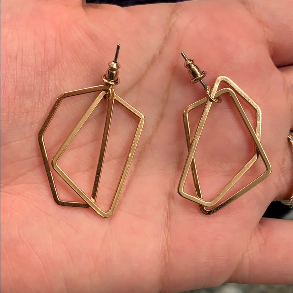 Rose Gold Drop Earring from Cos
